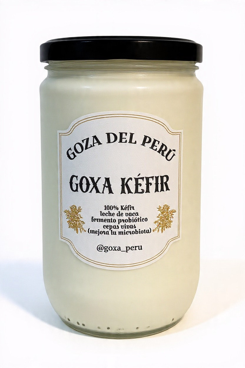 Kefir de leche natural